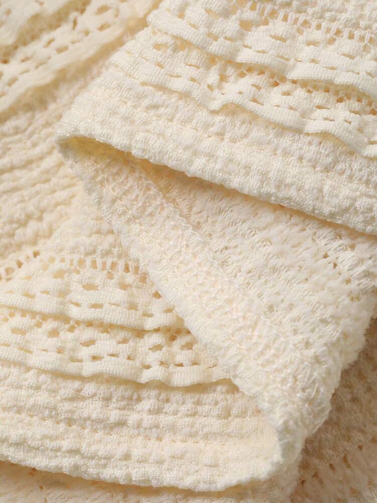 Sleeveless Halter Textured Dress For Women, Vacation Cruise Outfit For Women Summer Sundress