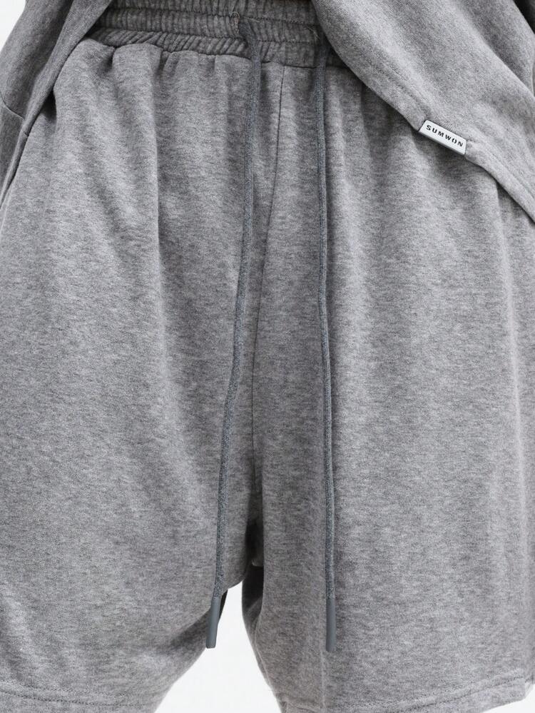 Oversized T-Shirt And Shorts Co-Ord Set