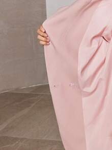 ZEYLAH Elegant Cinched Waist Waist Suit Jacket, Spring