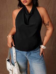 Rustia Sexy Backless Spaghetti Strap Sleeveless Camisole Top