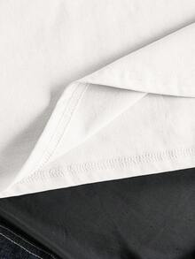 Manfinity Joysei 男士图案字母印花圆领背心