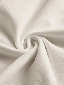 Manfinity Joysei Men's Casual Fashion Street Daily Commute Letter Print Short Sleeve Ringer Tee, Summer - Beige - View 6