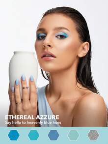 SHEGLAM Ambitious Aquarius Palette 8 色閃光金屬霧面眼影盤銀藍色高光澤高顏料持久可混合奶油眼影紫色眼影 品牌 美容 化妝 化妝品 適合女性與女孩 完美搭配夏季春季 Y2K 時尚 流行 生日 母親節禮物 假期 派對準備就緒 最佳顏色 - AMBITIOUS AQUARIUS - 查看 9