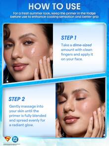 The Superman | SHEGLAM Good Grip 凉感舒缓 妝前乳 品牌 美容 化妝 化妝品 適合女性與女孩 完美搭配夏季春季 Y2K 時尚 流行 生日 母親節禮物 假期 派對準備就緒 最佳顏色 - 寶藍色 - 查看 8