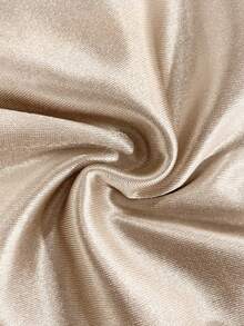 Franclia 女士新款蕾丝边V领修身吊带背心缎面上衣优雅真丝吊带背心蕾丝边上衣奢华上衣香槟色上衣缎面吊带真丝衬衫优雅上衣女士上衣缎面优雅真丝吊带背心女士优雅上衣 - 杏色 - 查看 4