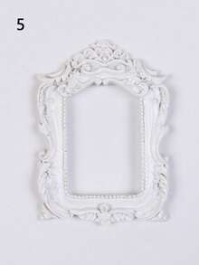 1 khung ảnh mini kiểu Châu Âu cổ điển màu vàng INS, phụ kiện trang trí móng tay, vòng cổ, trang sức, phông nền chụp ảnh, không có keo dán mặt sau. - Nhiều màu - Xem 20