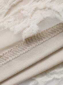 Livesso Lace Ruffle Waist Midi Dress For Women