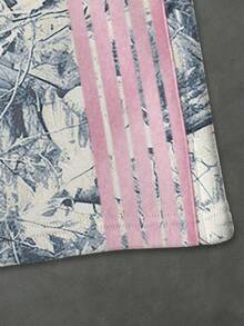 Manfinity EMRG 男士全印花抽绳腰休闲运动裤 - 彩色 - 查看 5