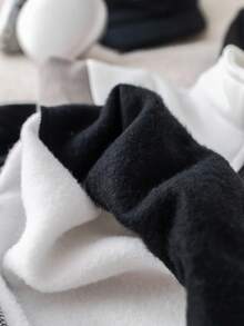 2pcs/Set Kids Boys Thickened Color Block Stand Collar Sweatshirt & Cargo Pants Tracksuit, Comfortable Versatile Fashion Casual Outfit Suitable For Indoor, Outdoor, Daily Wear, Sports, Play, Party, Photo Shoot, Back To School, Streetwear, Joggers, Autumn/Winter - Multicolor - View 5