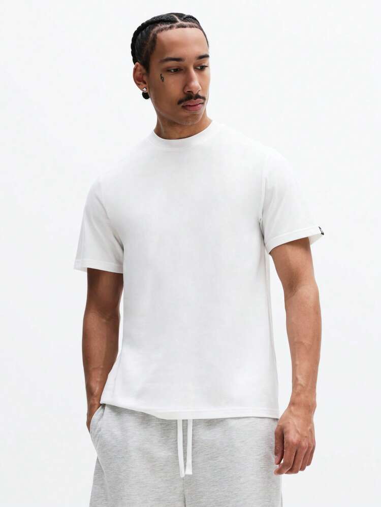 Crew Neck Short Sleeve Essential Tee