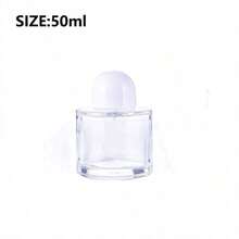 1个50毫升玻璃香水瓶，喷雾瓶，高端分体瓶，空瓶，化妆水，喷雾瓶，便携式旅行按压瓶 - 彩色 - 查看 8