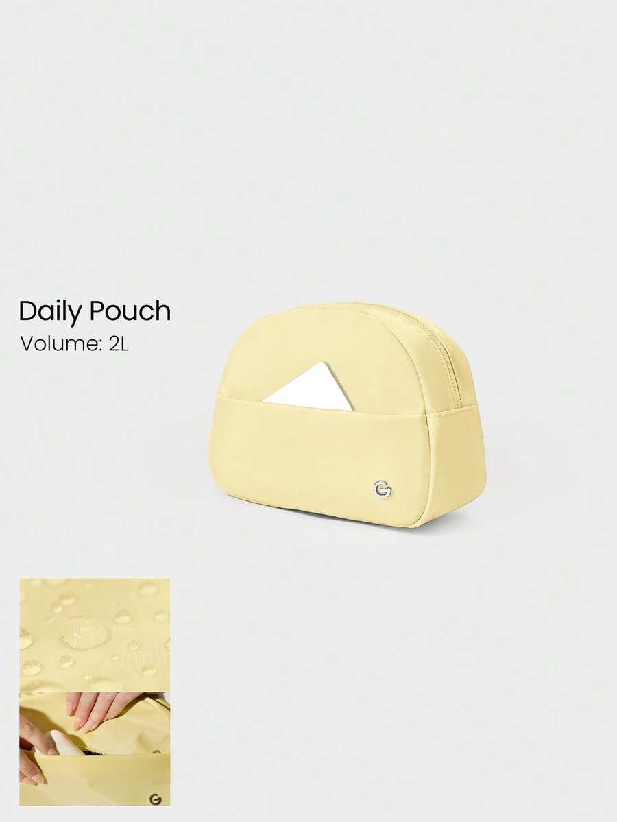 GLOWMODE 2L Travel Mate All Small Things Essentials Dual-Pocket Organizer Travel Pouch  Spring Summer - Yellow - View 1