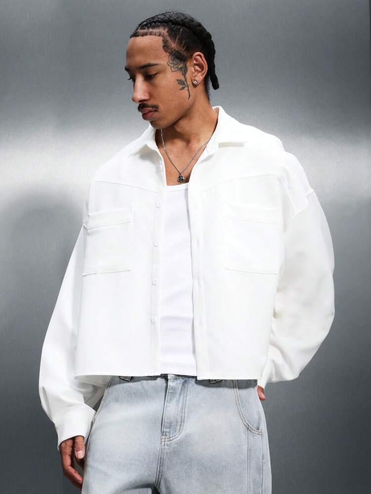 PLAYBOY X SUMWON Oversized Shirt With Back Graphic Print