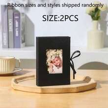 1 Pc Photo Album, 4x6 100 Pockets, Linen Cover, Slip-In Photo Pockets, Suitable For Wedding, Family, Anniversary, Vacation, Gift, Birthday Gifts Graduation - Multicolor - View 22