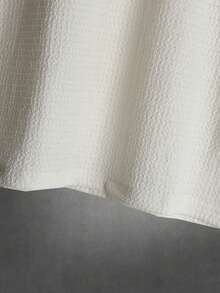 STYNVO 男士撞色条纹印花休闲百搭短袖Polo衫 - 白色 - 查看 4