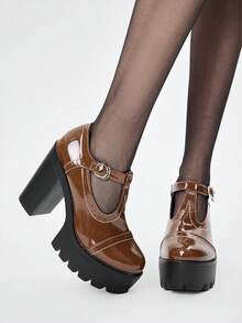 Sugerpunk Women Pumps Valentine's Day - yellowish brown - View 2