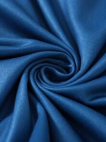 2pcs Young BoyCasual Blue Top And Shark Print Soft Comfortable Pajama Set - Multicolor - View 6