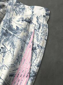 Manfinity EMRG 男士全印花抽绳腰休闲运动裤 - 彩色 - 查看 3