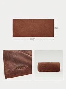 GLOWMODE Sweat-Wicking Skin-Friendly Coral Fleece Towel Training Gym Holiday Swimming