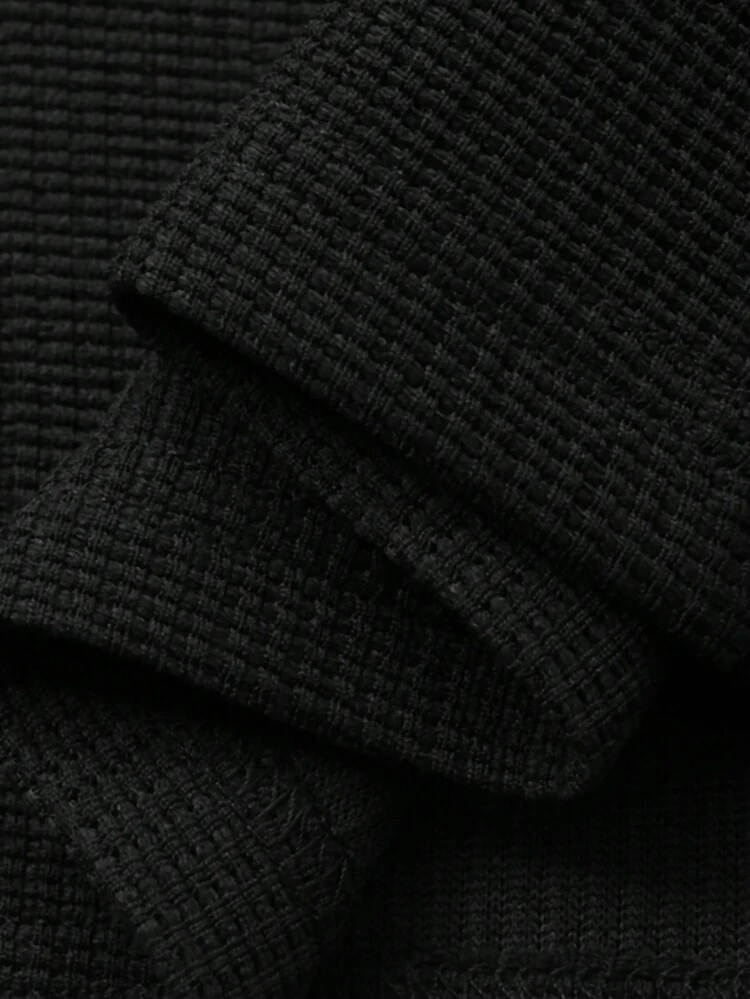 Toddler Boys' Solid Color Casual Long Sleeve Top