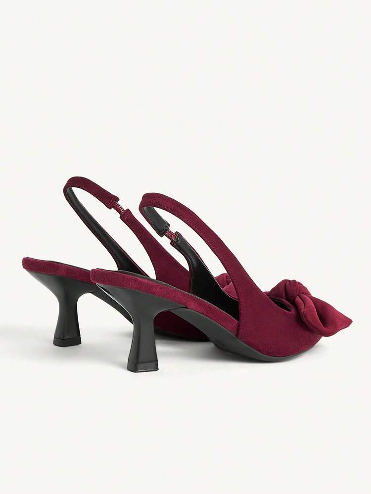 CUCCOO CHICEST Casual Minimalist Solid Color Pointed Toe Women Pumps For Christmas Elegant Shoes Wedding Shoes