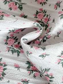 Girls' Ditsy Floral Ruffle Patchwork Long Sleeve Long Nightgown Loungewear Sleep Wear Kids Girls Dress Little Girl Nightgown Girls Pajama Dress Girls Dress Long Sleeves Kids Dress