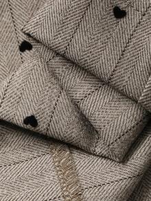 DAZY Women's Casual Woven Polka Dot Loose Fit Pants