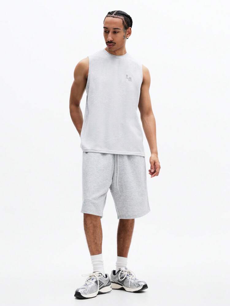 Tank Top And Shorts Co Ord Set With Logo