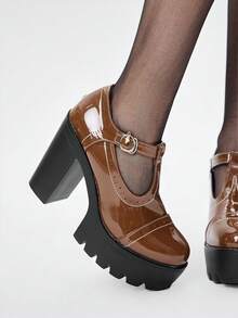 Sugerpunk Women Pumps Valentine's Day - yellowish brown - View 7