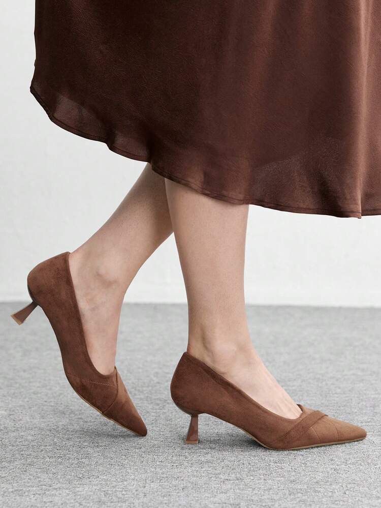 CUCCOO BIZCHIC Women's Pointed Toe Casual/Work Chic High Heel Shoes Valentine's Day