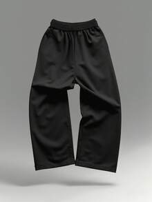 Manfinity EMRG Men's Casual Cross Print Drawstring Waist Sweatpants