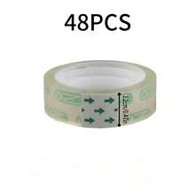 Stationery Tape Transparent Student's Wrong Question Can Stick Words Fine Narrow Tape Sealing High Viscosity Damage Repair Paste Small Transparent Tape Home Office Supplies Sealing - Multicolor - View 14