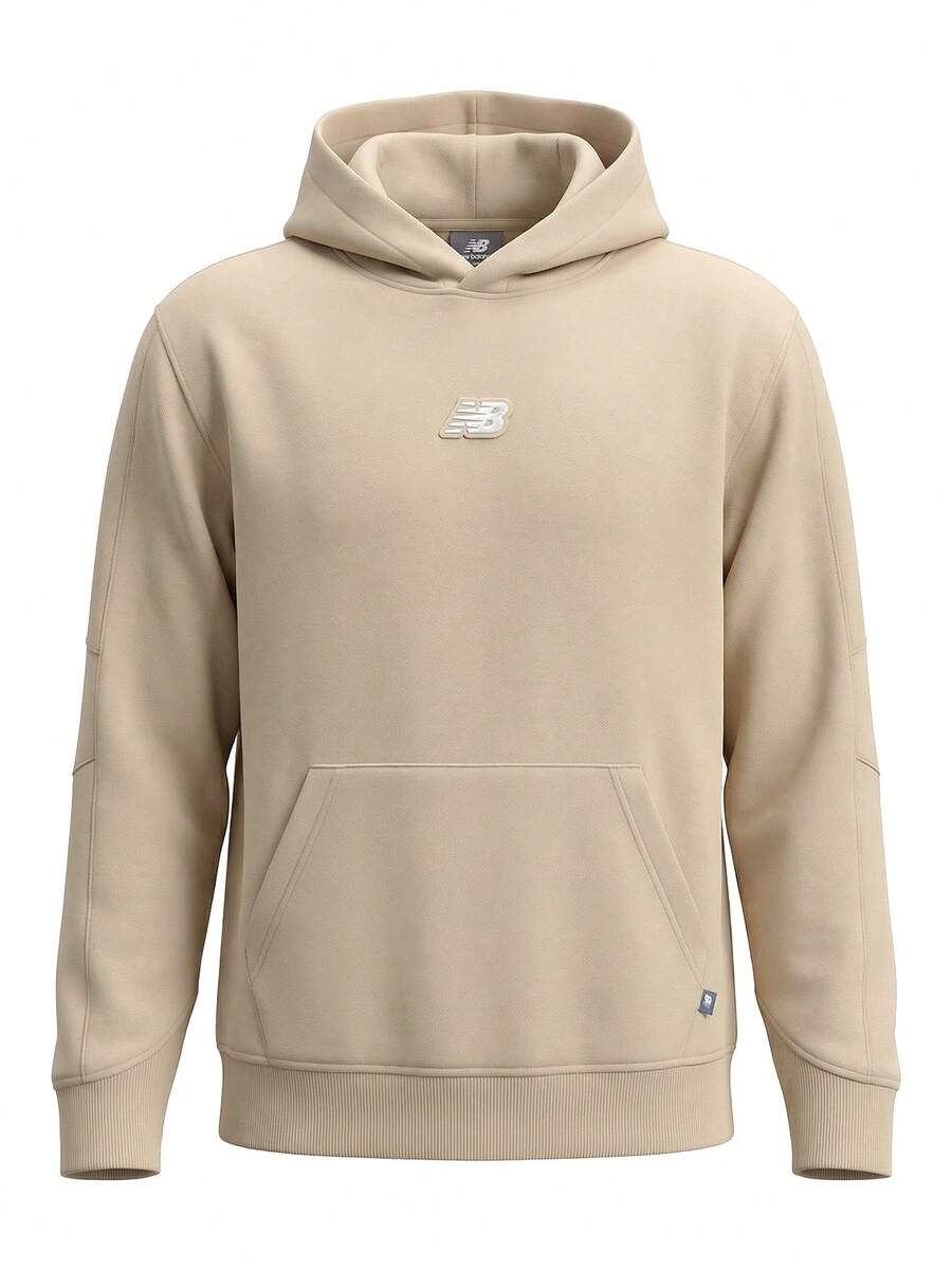 New Balance Men's Hoodie Beige - Beige - View 1