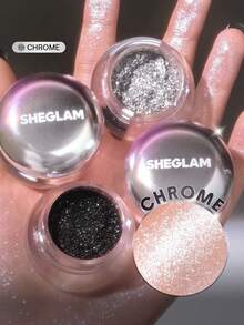 SHEGLAM Rare Metals 單色閃粉眼影-Chrome 品牌美妝化妝品 適合女士與女孩 - Chrome - 查看 1