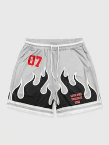 ROMWE MEN Prep Men's V-Neck Short Sleeve Casual Summer T-Shirt Set - Multicolor - View 4