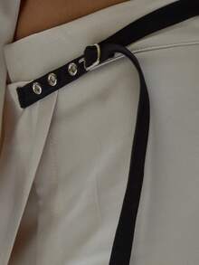 MUSERA 女士西装裤 - 奶油色 - 查看 6