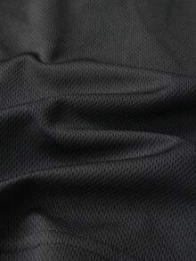 Manfinity Sport Corelite Quần short thể thao nam thường ngày in họa tiết, kiểu dáng 2 trong 1, có dây rút, màu đen. - màu đen - Xem 4