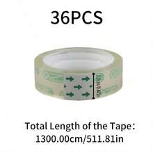 Stationery Tape Transparent Student's Wrong Question Can Stick Words Fine Narrow Tape Sealing High Viscosity Damage Repair Paste Small Transparent Tape Home Office Supplies Sealing - Multicolor - View 18