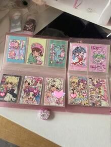 闪亮果冻照片展示相册，多口袋设计，可收纳和展示Kpop卡片、拍立得照片、透明收藏卡套 - Color - 查看 4