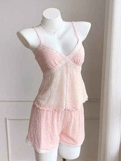 Comfortcana Women's Comfortable Casual Camisole Top & Shorts 2 Pieces Set, Summer