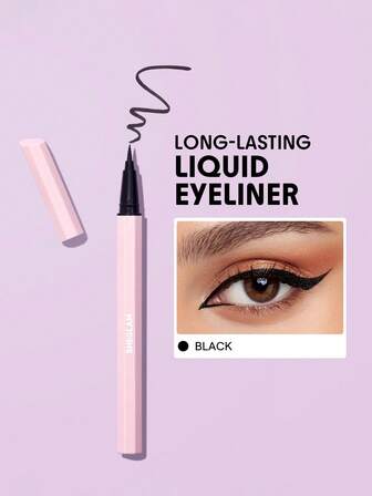 Do It All 2-In-1 Eyeliner Waterproof Matte Eyeliner With A Eyeliner Remover Sweat-Proof Smudge-Proof Easy To Use Be Beginner Friendly Black Eyeliner Gothic Eyeliner Henna Brand Beauty Makeup Face Paint Cosmetic For Women Girls Perfect For Winter Ideal For Y2K Fancy Fashion Suitable For Birthday Gift Party Ready Best Color