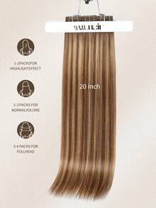 60pcs Tape In Hair Extensions 100% Human Hair #T4-P4/27 Balayage Chocolate Brown To Caramel Blonde Straight Style In 14-22 Inch Lengths Extensions Silky Seamless Invisible Top Quality Thick Ends Healthy Human Hair Extensions For Thin Hair And Salon Use - ST4-P4/27 - View 6
