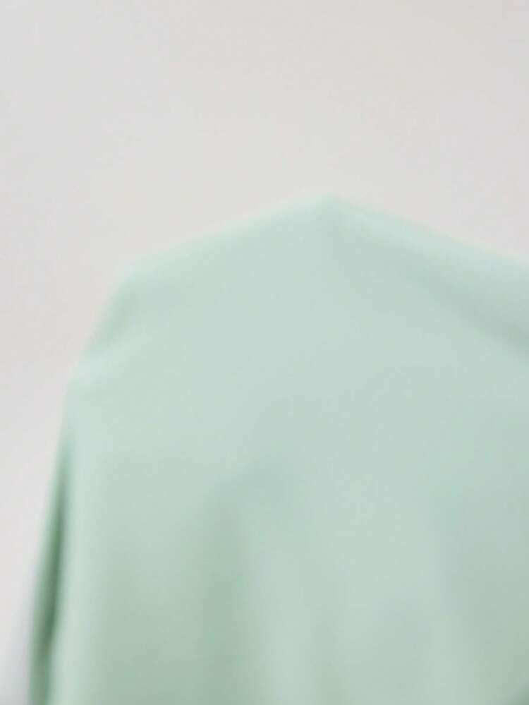 OutZeal Women Sports Tee Gym Workout Top Tummy Control Sweat Wicking Crew Neck Tight Fit T-Shirt Active Top - Mist Green - View 10