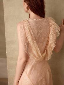 MOTF PREMIUM ĐẦM REN XẾP NẾP THANH LỊCH, XUÂN/HÈ - Hồng - Xem 2