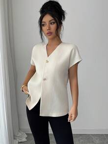 Elenzga Women's Elegant French Chic Leopard Print Scarf, Waist Belt Decor, Casual Commute Vacation Afternoon Tea Beach Romantic Overcoat, Spring/Summer - Apricot - View 6