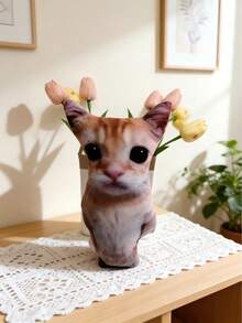 POKOJA LAND - BESTSELLERS 21cm Meme Cat Plush Toys Cat Dolls Plushies Simulation Cat Stuffed Animals Birthday Holiday Gift Kids Boys Collectible Toy Halloween Christmas Gifts Stuffed Toy,Creepy Doll,Funny Plush,Cat Collar Boy,Creepy,Children's Day Gifts - Multicolor - View 4