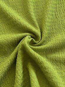 Soleia Đầm mini ôm sát cơ thể màu trắng dệt kim, không dây vai, khoét ngực, xếp ly, trang trí sao biển kim loại, thích hợp cho kỳ nghỉ hè, dự tiệc, hẹn hò, đi biển, du lịch. - màu xanh lá - Xem 6