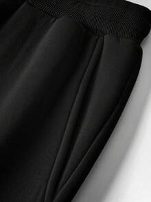 Manfinity EMRG Men's Casual Cross Print Drawstring Waist Sweatpants