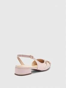 CUCCOO BIZCHIC New Design Pointed Toe Minimalist Commuting Stylish Flats Spring Shoes - Baby Pink - View 9