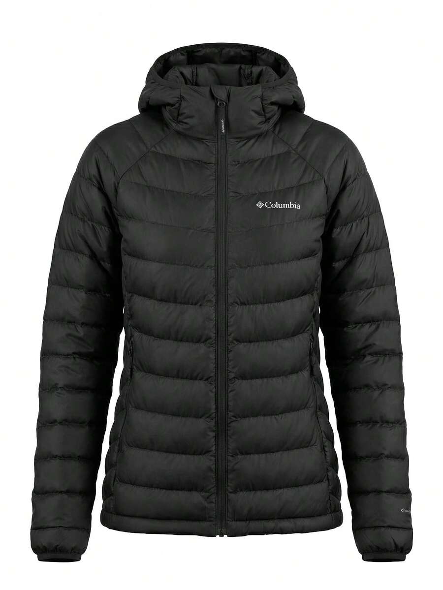 Columbia Powder Lite II Women's Hooded Insulated Jacket Black